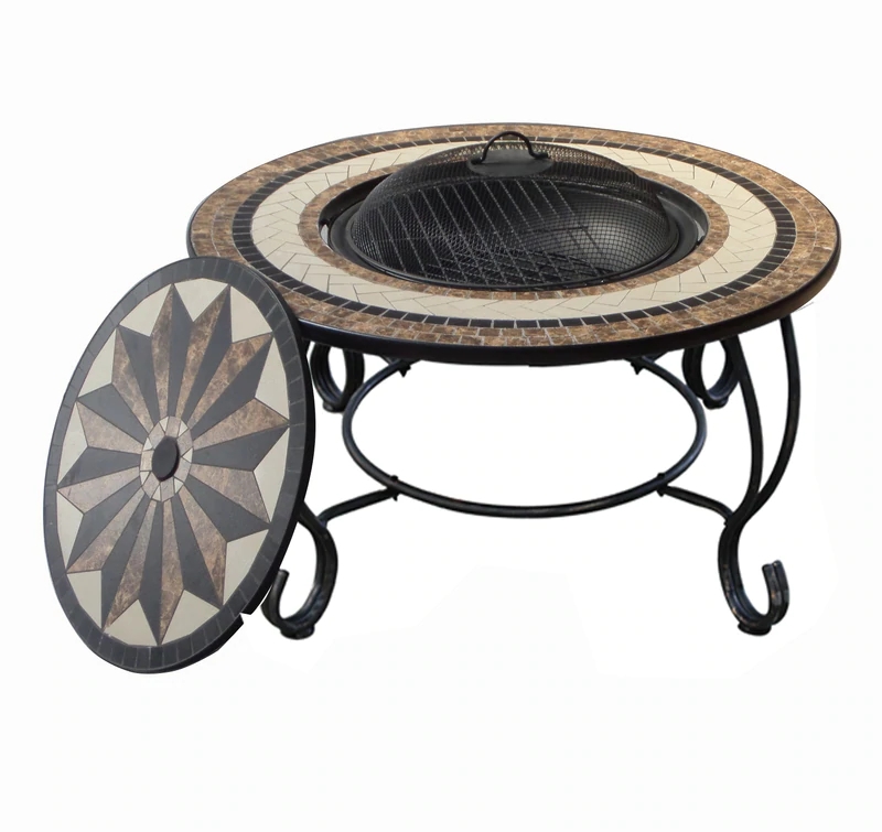 Mosaic Fire Bowl The Secret Garden